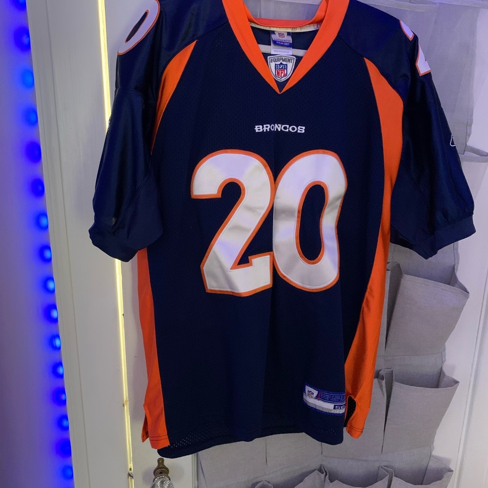 Brian Dawkins Rare Authentic Broncos Vintage Reebok Jersey